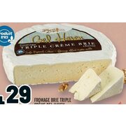 Bel Haven Triple Cream Brie Cheese - $4.29/100 g