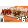 Hamburger Flatbread - 2/$6.00