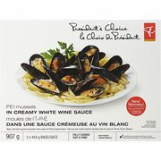 Pc Pei Mussels In Provencale or Creamy White Wine Sauce or Battered Wild Sea Salt And Vinegar Haddock Bites - $9.99