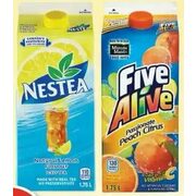 PC Blue Menu Margarine, Nestea Iced Tea or Five Alive Real Fruit Beverage - $2.99