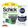 Schick Silk Touch-Up Razor, Hydro 5 Cartridges or Nivea Men Skin Care Products - Up to 15% off