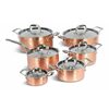 Lagostina 12-Pc 3-Ply Artiste-Clad Cookware Set - Copper Exterior - $499.99 ($100.00 off)