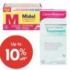 Midol, Canesten or Canesoral Feminine Care Products - Up to 10% off