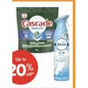 Cascade Dishwasher Detergent, Febreze Air or Fabric Freshener - Up to 20% off